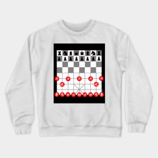 Chess Game Crewneck Sweatshirt